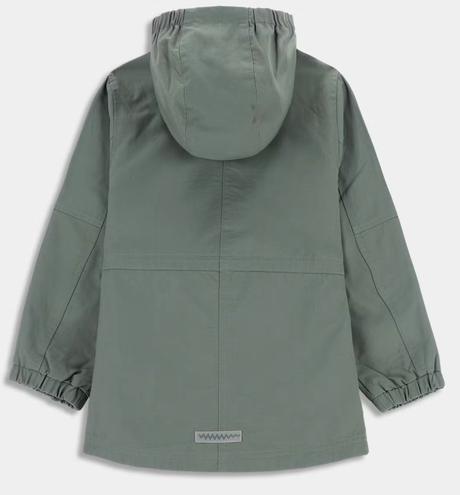 Zelená predĺžená bundička, coccodrillo,146 - s