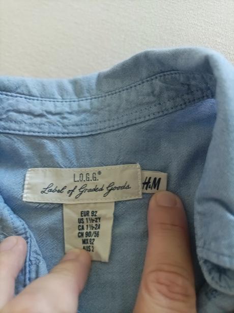 Chlapčenská košeľa, h&m,92