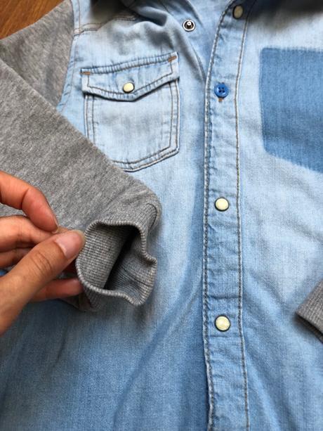 Rifľová košeľa h&m, h&m,116