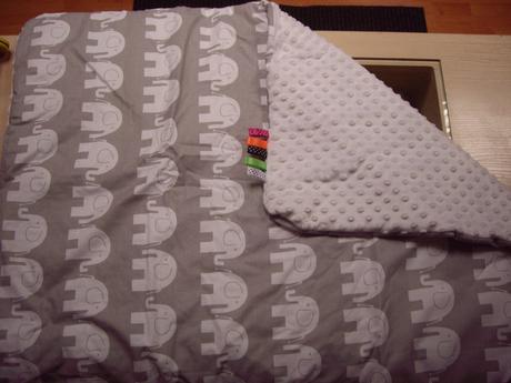 Obojstranná deka minki 75 x 100cm,