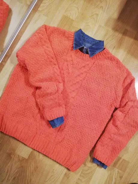 Dámsky ženilkový pulover, primark,s