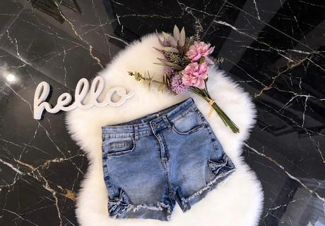 Šortky s mašličkami, stradivarius,s