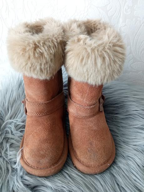 Dievčenské hnedé čižmy next (7), next,24