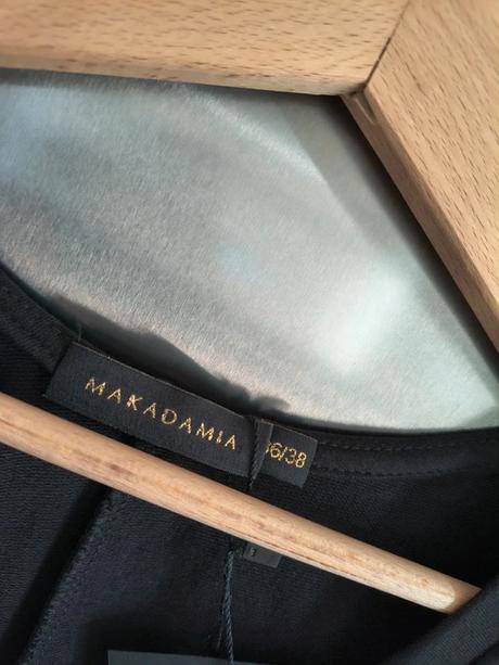 Makadamia bavlnené teplákové šaty s vreckami s-m, m