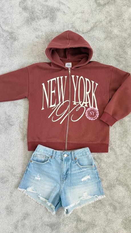 New york 1975 mikina zara, zara,152