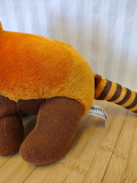 Panda červená visačka knitty friend wildlife boost, 