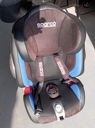 Sparco 9-36kg modrá isofix universal, 