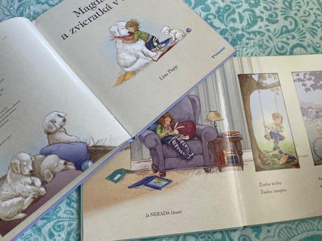 Magdalénka a psík z knižnice, zvieratká z útulku, 