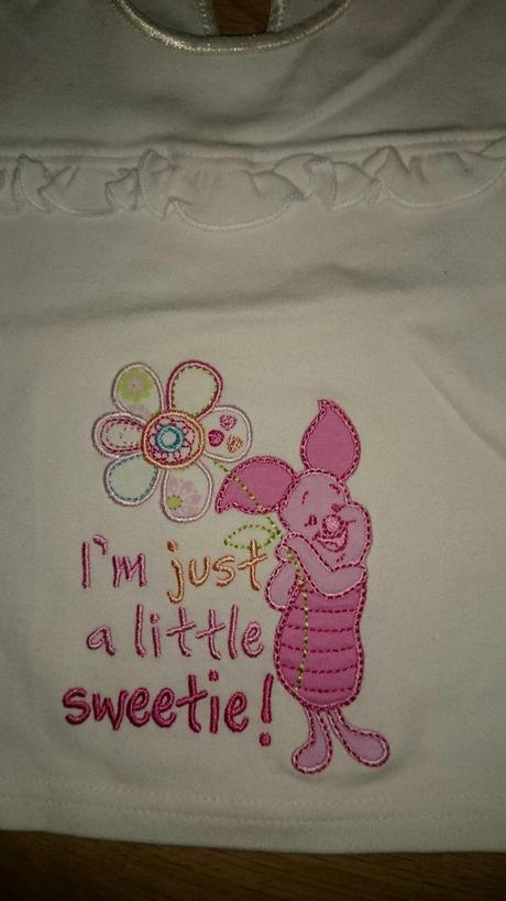 Biele tričko disney, george,74