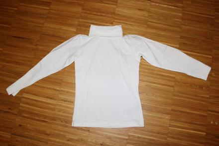 Biely elegantný rolák, crivit,110