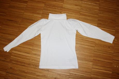 Biely elegantný rolák, crivit,110