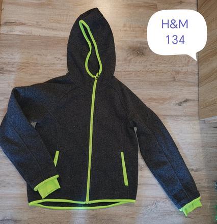 Flísová mikina, h&m,134