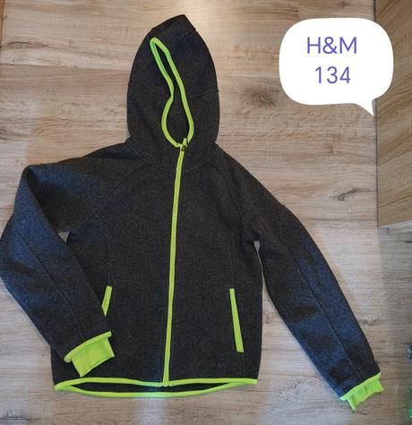 Flísová mikina, h&m,134