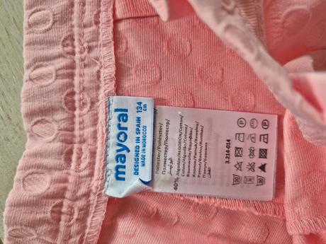 Ružove šortky, mayoral,134