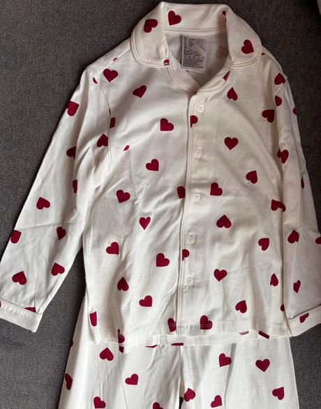 Nenosene krasne pyzamo, h&m,110