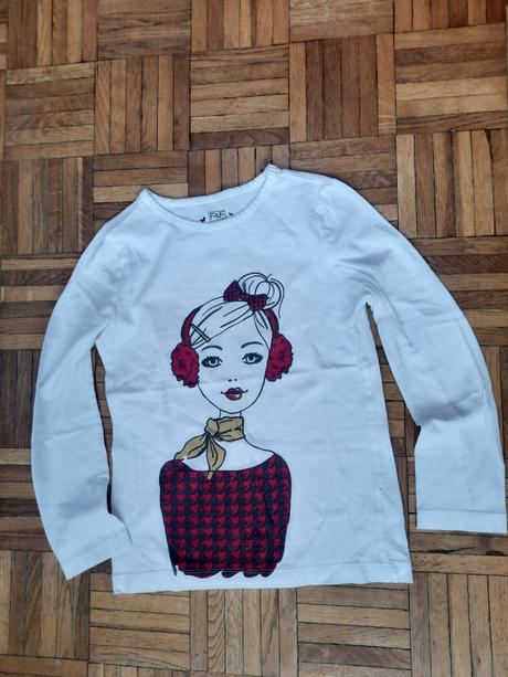 Dievčenské tričko, f&f,134