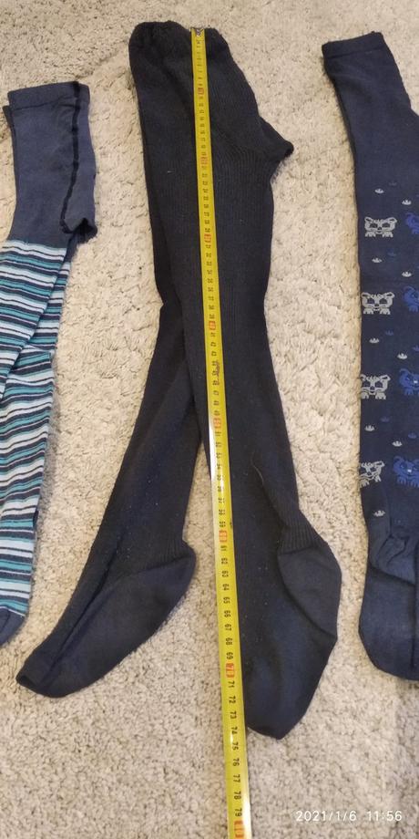 3ks detské pančušky, 122