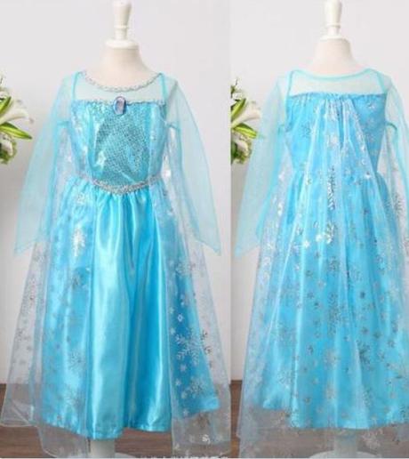 Šaty kostým princezná elza frozen rôzne veľkosti, 