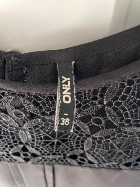 Čierna blúzka, only,38