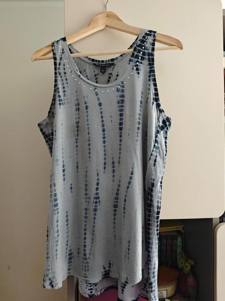 Batikované tričko rock republic, l