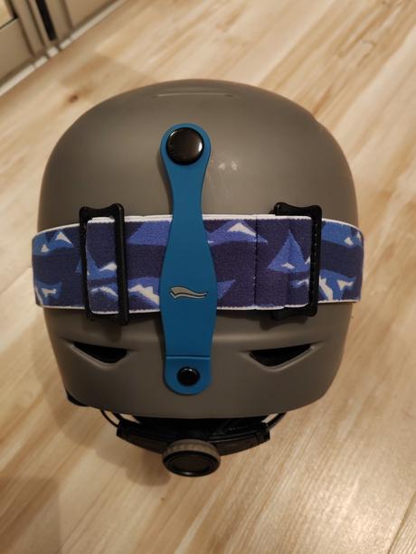 Detská prilba na lyžovanie a snowboarding, s