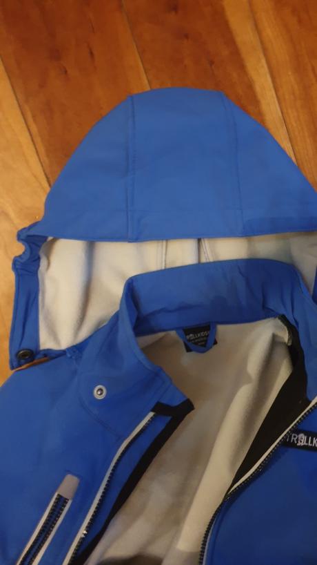 Kvalitná softshellová bunda, trollkids,140