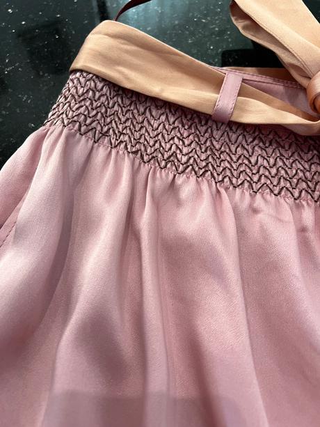 Hugo boss hodvábna sukňa po kolena s opaskom, hugo boss,s