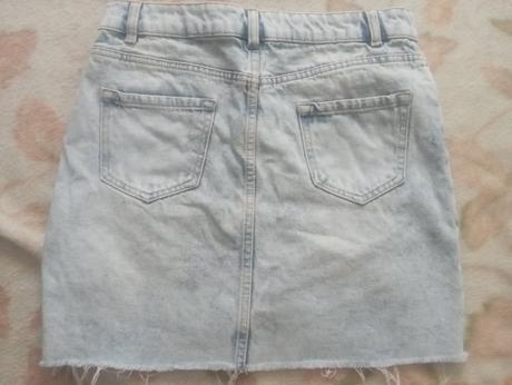 Riflová sukna, new look,m