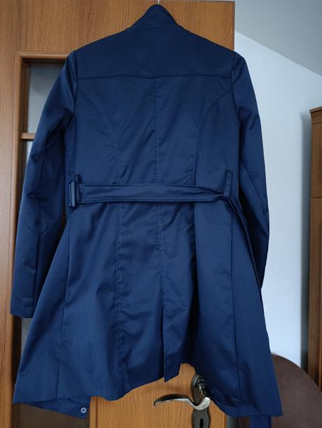 Tmavomodrý plašť - s - gate, gate,s