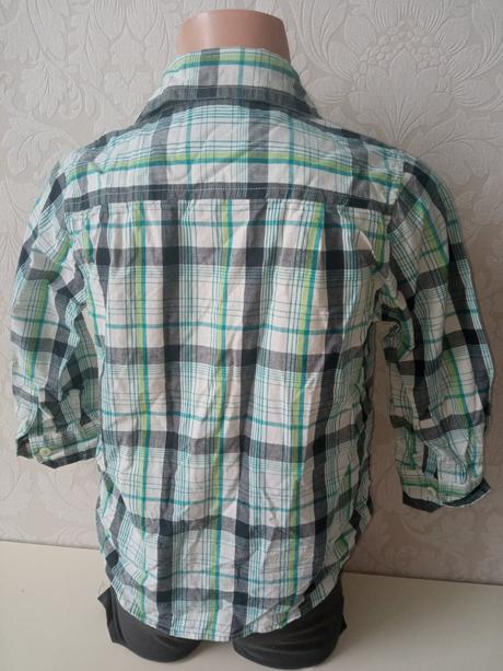 Chlapčenská kockovaná košeľa (104), cherokee,104