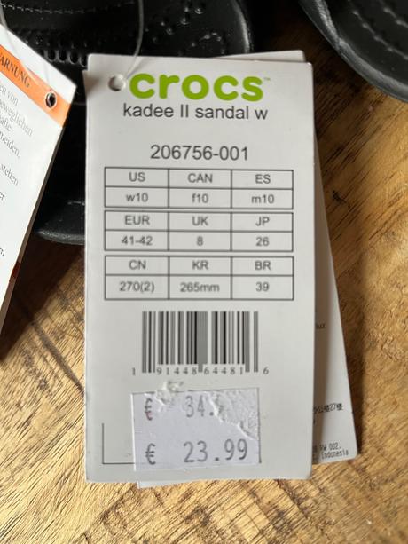 Dámske crocs šľapky/sandale vel.41/42, crocs,41