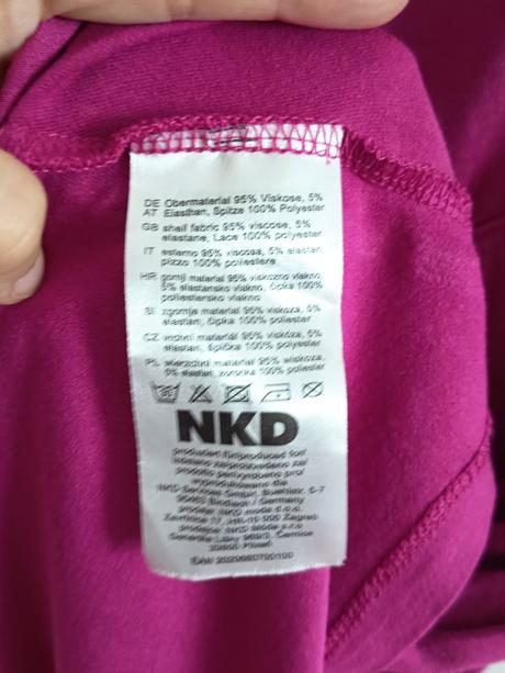 Ružové letné šaty, nkd,l