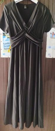 Čierne dlhé šaty, l / m / s / xl