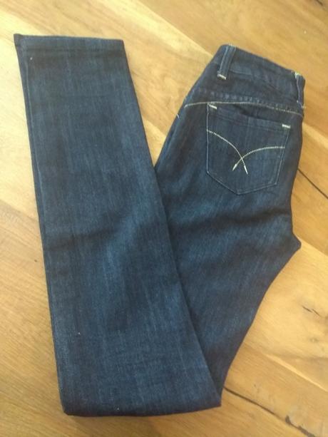 Tmavomodré dámske rifle, 34