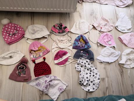 Čiapky 0 mes až 2/3roky, rada,92
