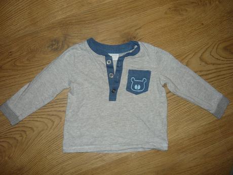 Tričko s dlhým rukávom-74, baby,74