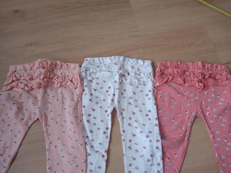 Kvetované legíny s volánikmi, george,110