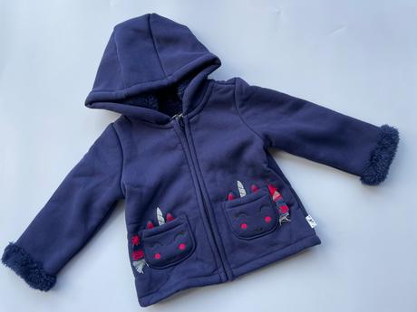 Teplá mikinka s jednorožcami, sergent major,80