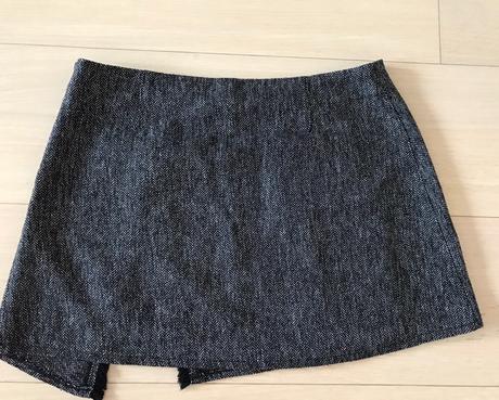 Sukňa s attrativo šedočierna zimná, mohito,s