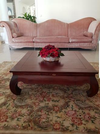 Rustikalny konferencny stolik,