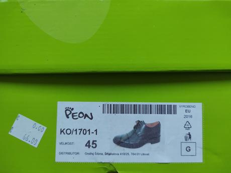 Topánky koža, 45