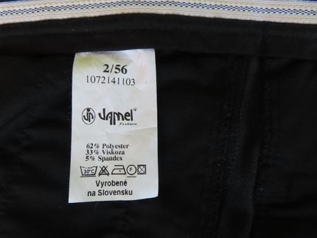 Pánske elegantné nohavice jamel, veľ.xl, xl