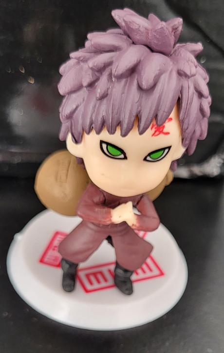 Plastová figúrka gaara z naruta, 