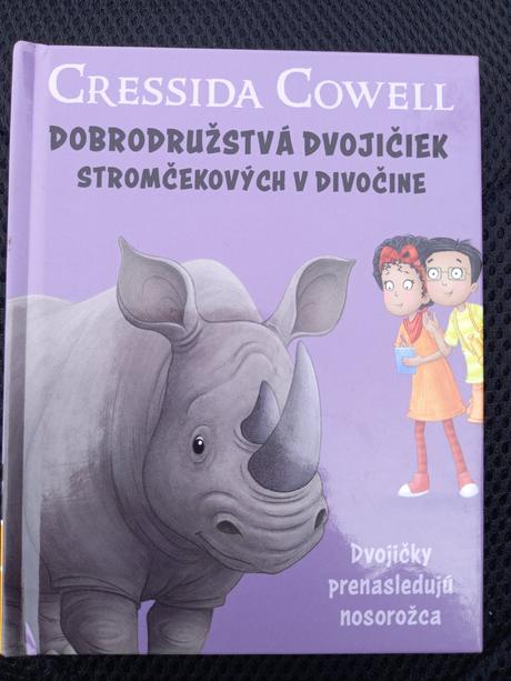 Cressida cowell dvojičky prenasledujú nosorožca, 