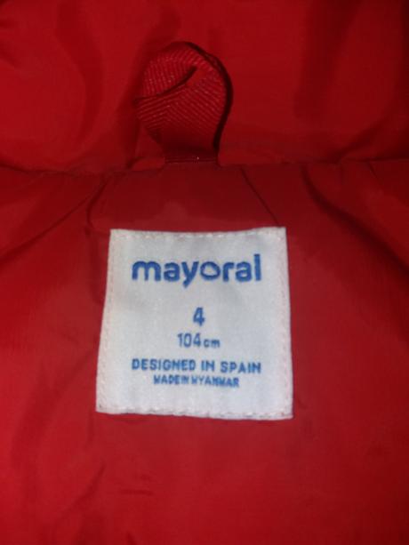 Zimna bunda mayoral, mayoral,104