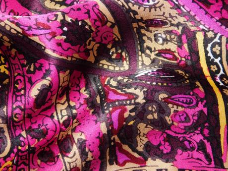 Anna klein kvalitná luxusna hodvabna šatka, xl