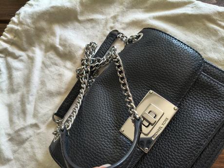 Michael kors kožená kabelka crossbody, michael kors
