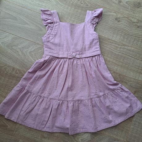 Trblietavé šaty mayoral, raz oblečené, mayoral,122