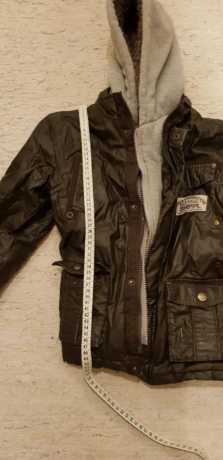 Super teplá bunda zn.palomino, c&a,122