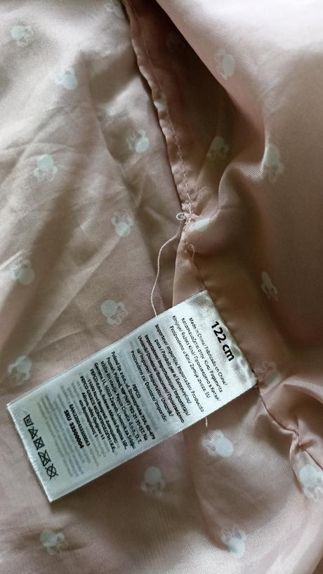 Vestička s uškami minnie veľ. 122, pepco,122